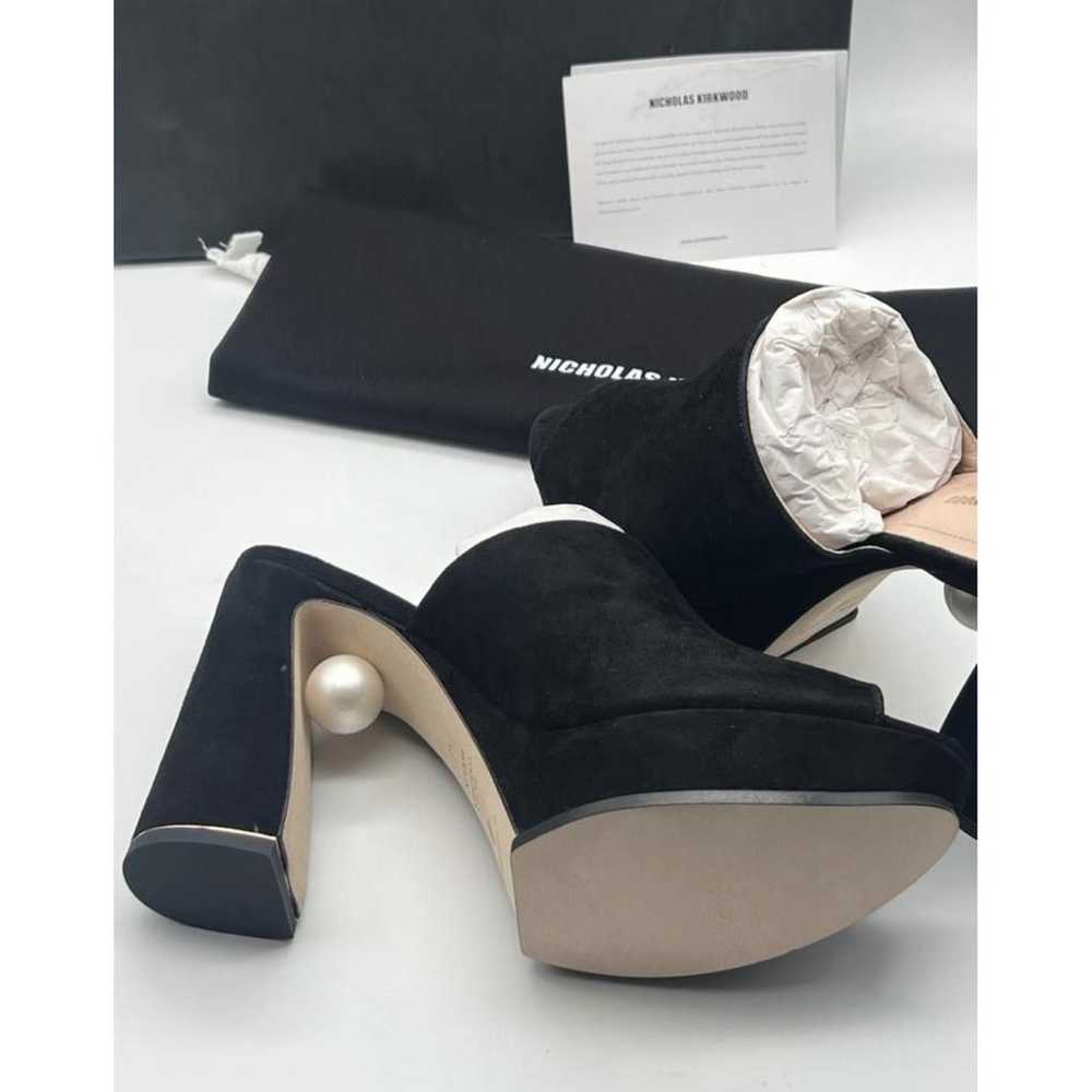 Nicholas Kirkwood Leather mules - image 5