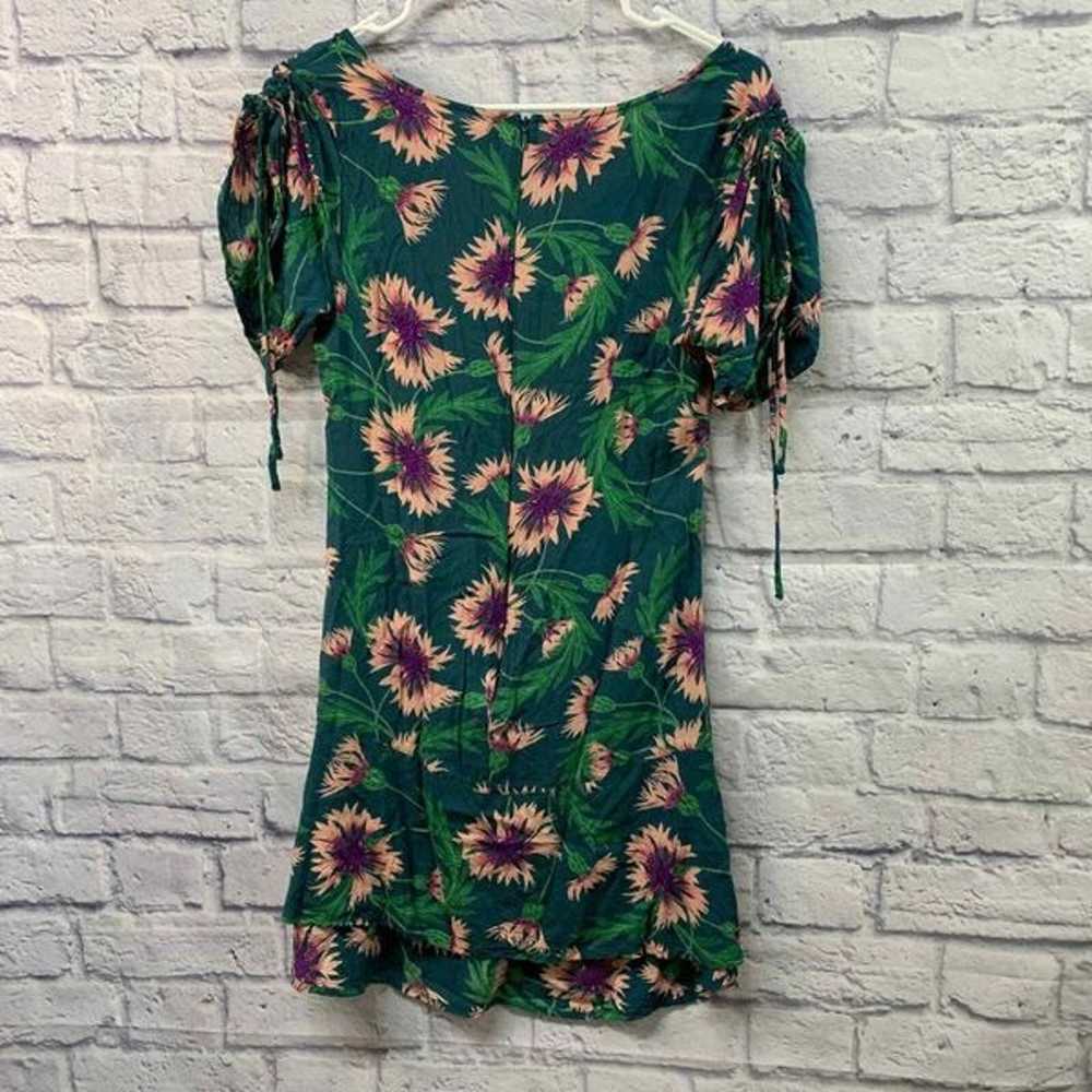 Urban Outfitters Dress Womens Small Green Floral … - image 4