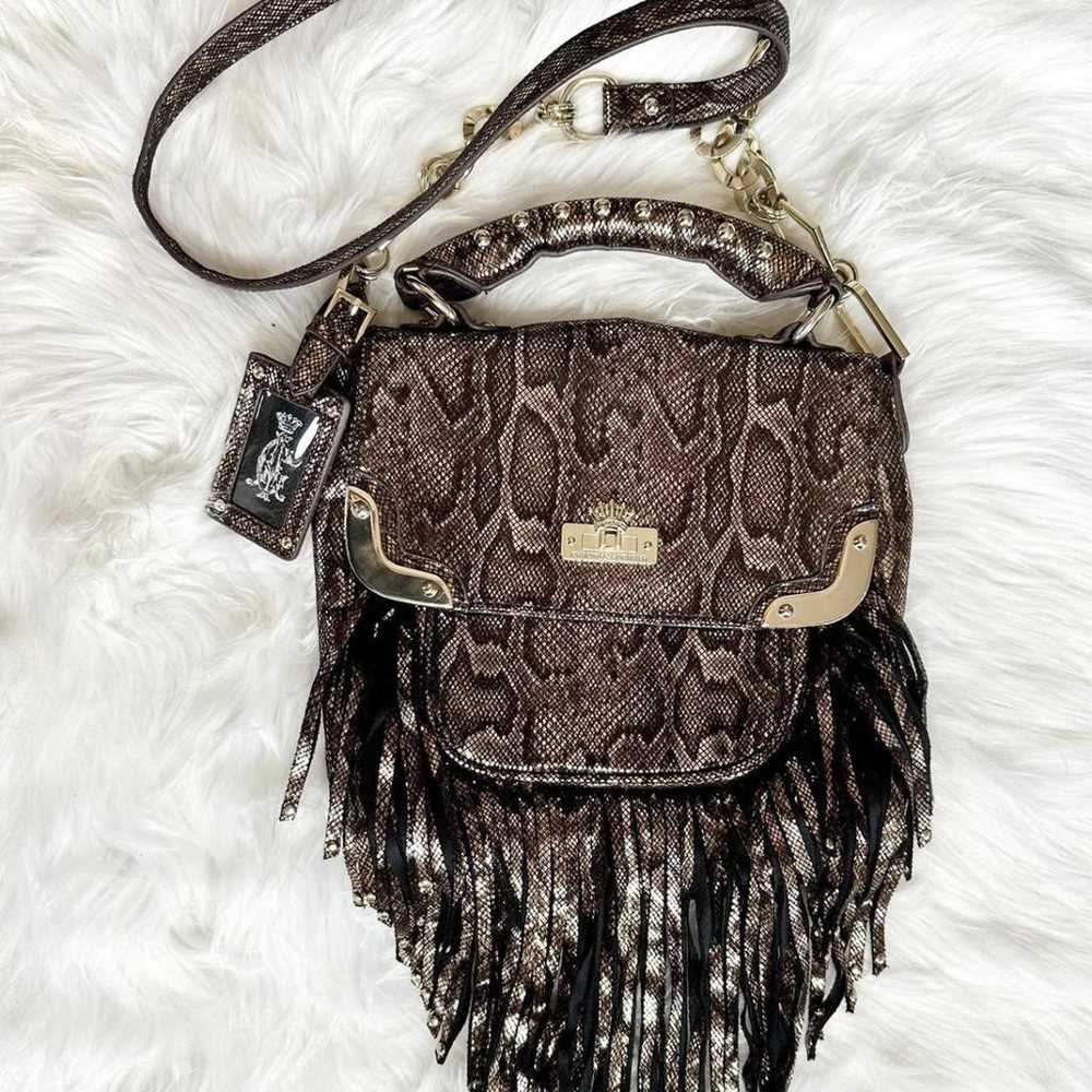 Saks Fifth Avenue Collection Leather crossbody bag - image 3