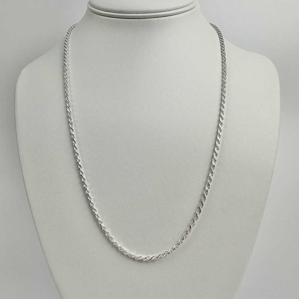Chain × Jewelry × Silver Silver Chain Solid .925 … - image 1
