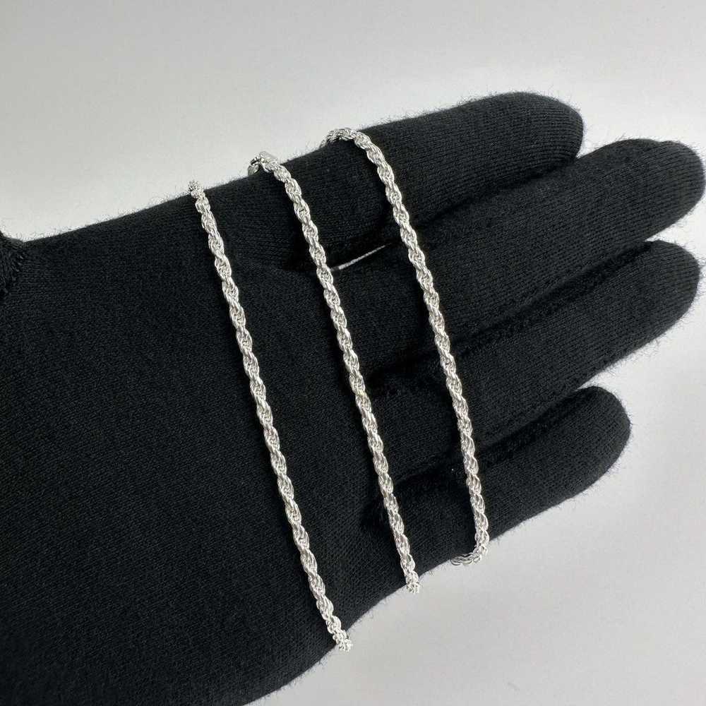 Chain × Jewelry × Silver Silver Chain Solid .925 … - image 5