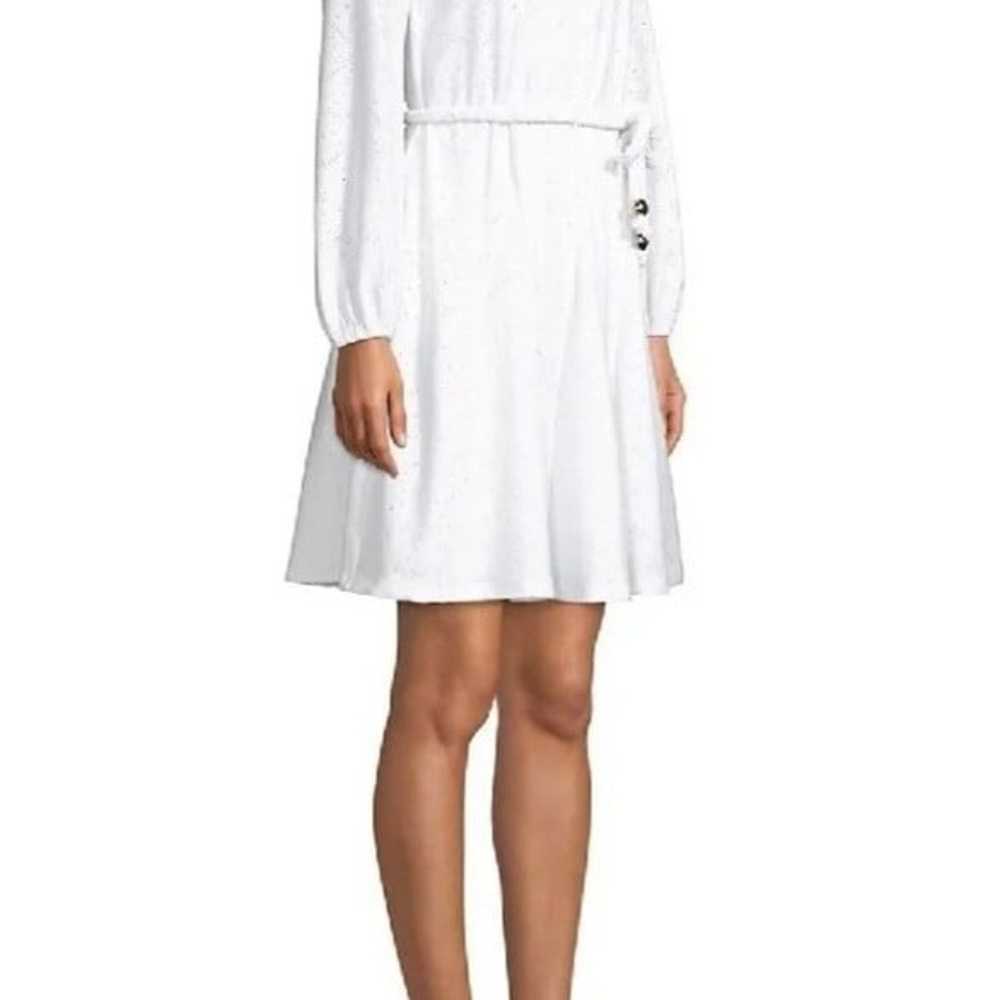 Michael Kors White Swing Eyelet Dress size small - image 6