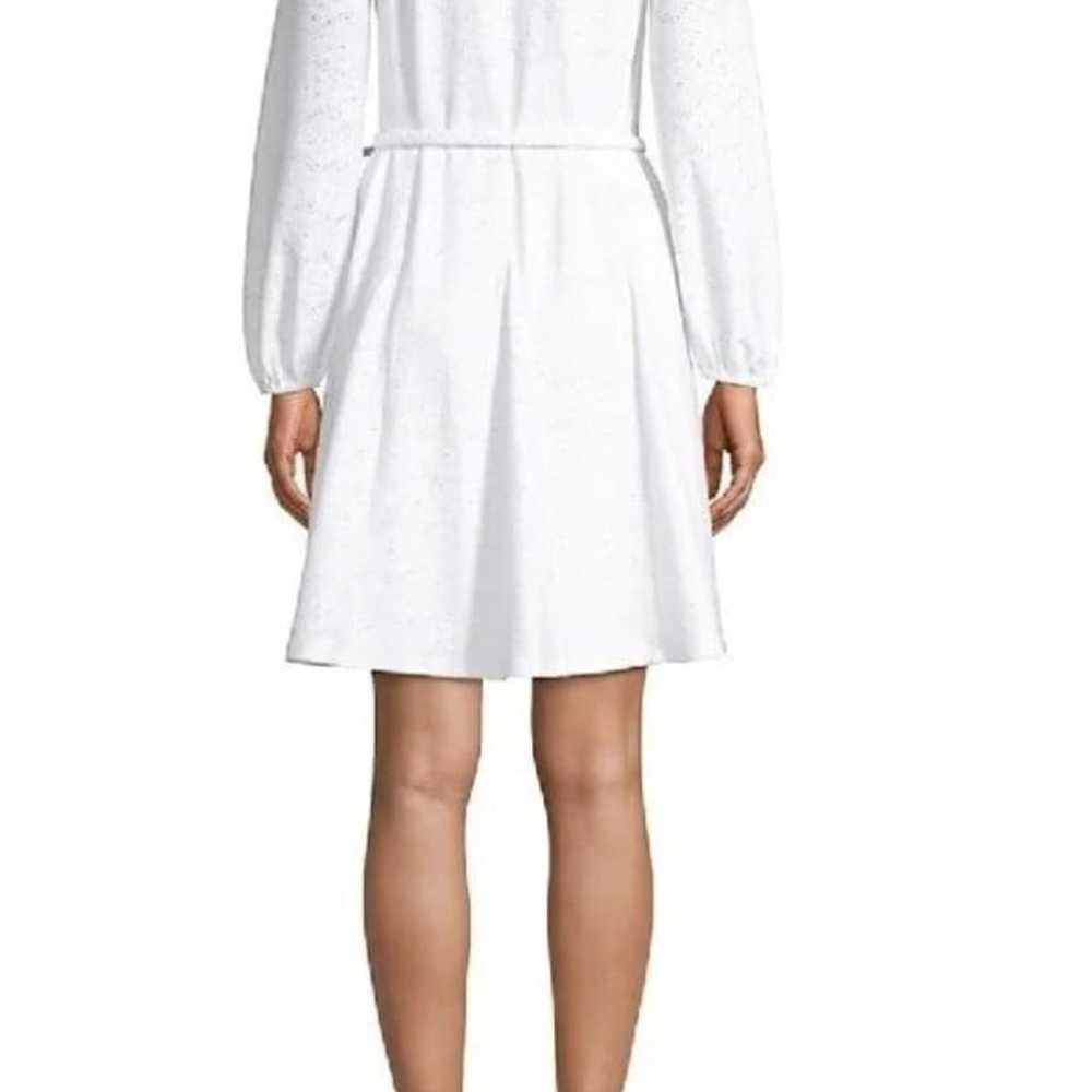 Michael Kors White Swing Eyelet Dress size small - image 7
