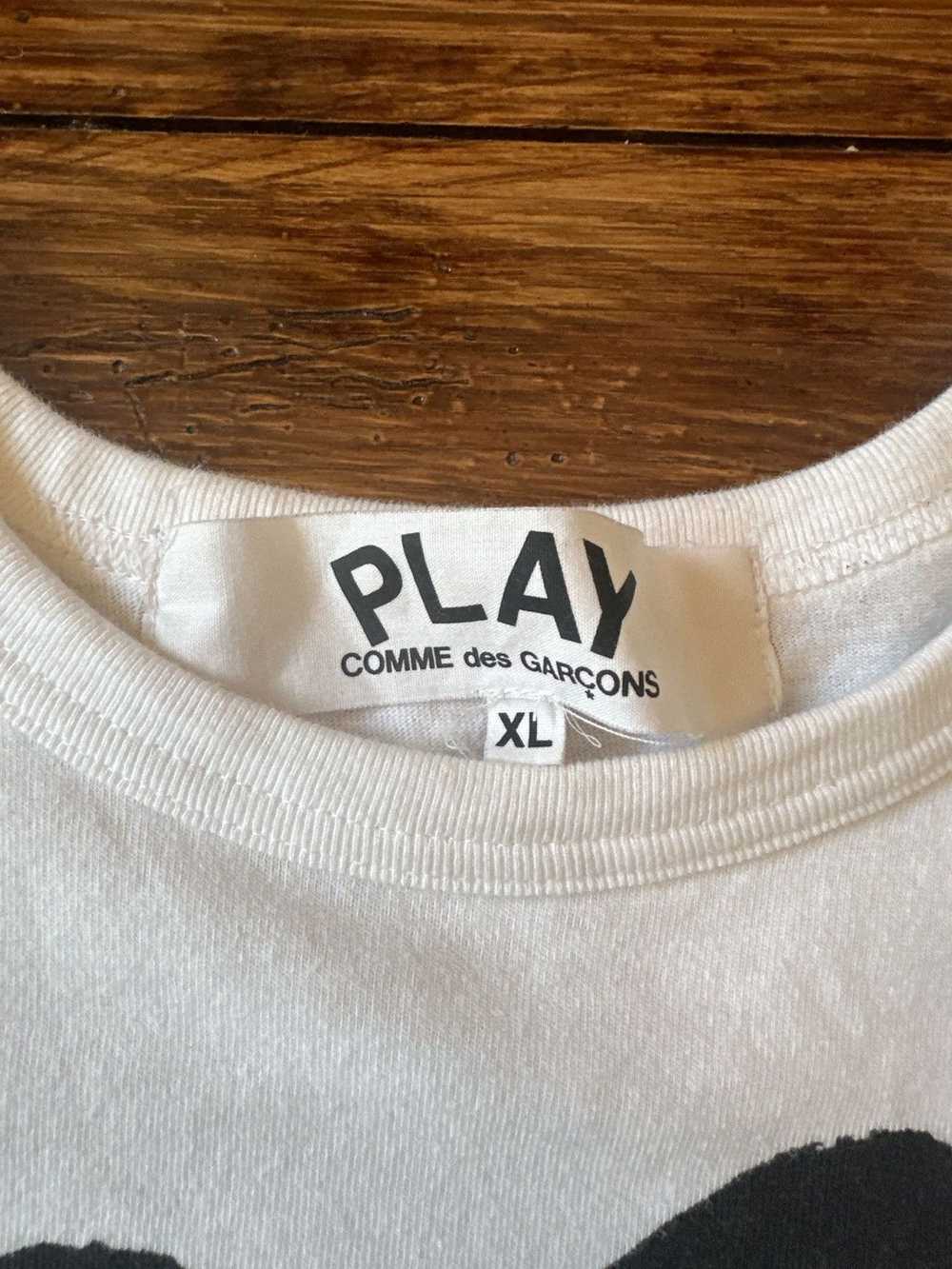 Comme Des Garcons Play Play Logo Black Heart T-Sh… - image 3