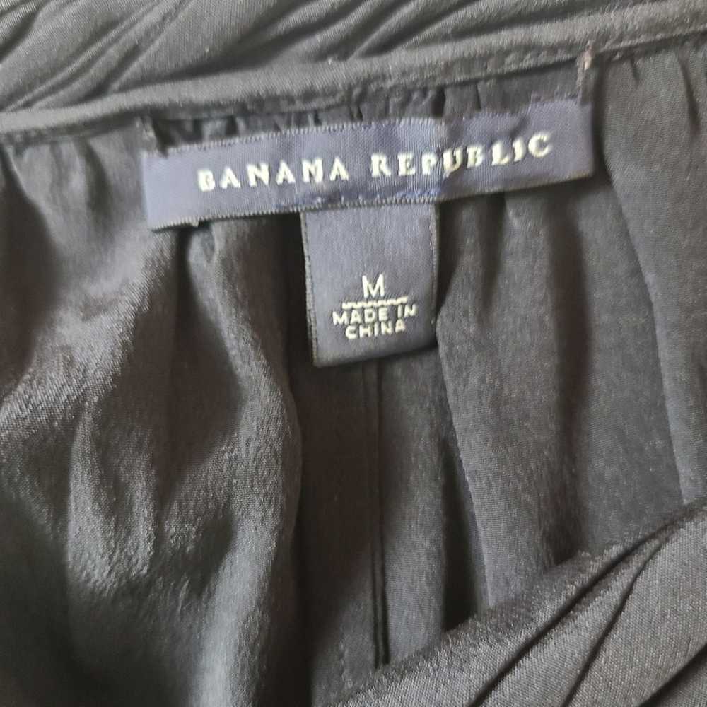 Banana Republic Women's Black 100%Silk Halter Sty… - image 12