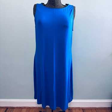 Tommy Bahama royal blue t-shirt swing dress