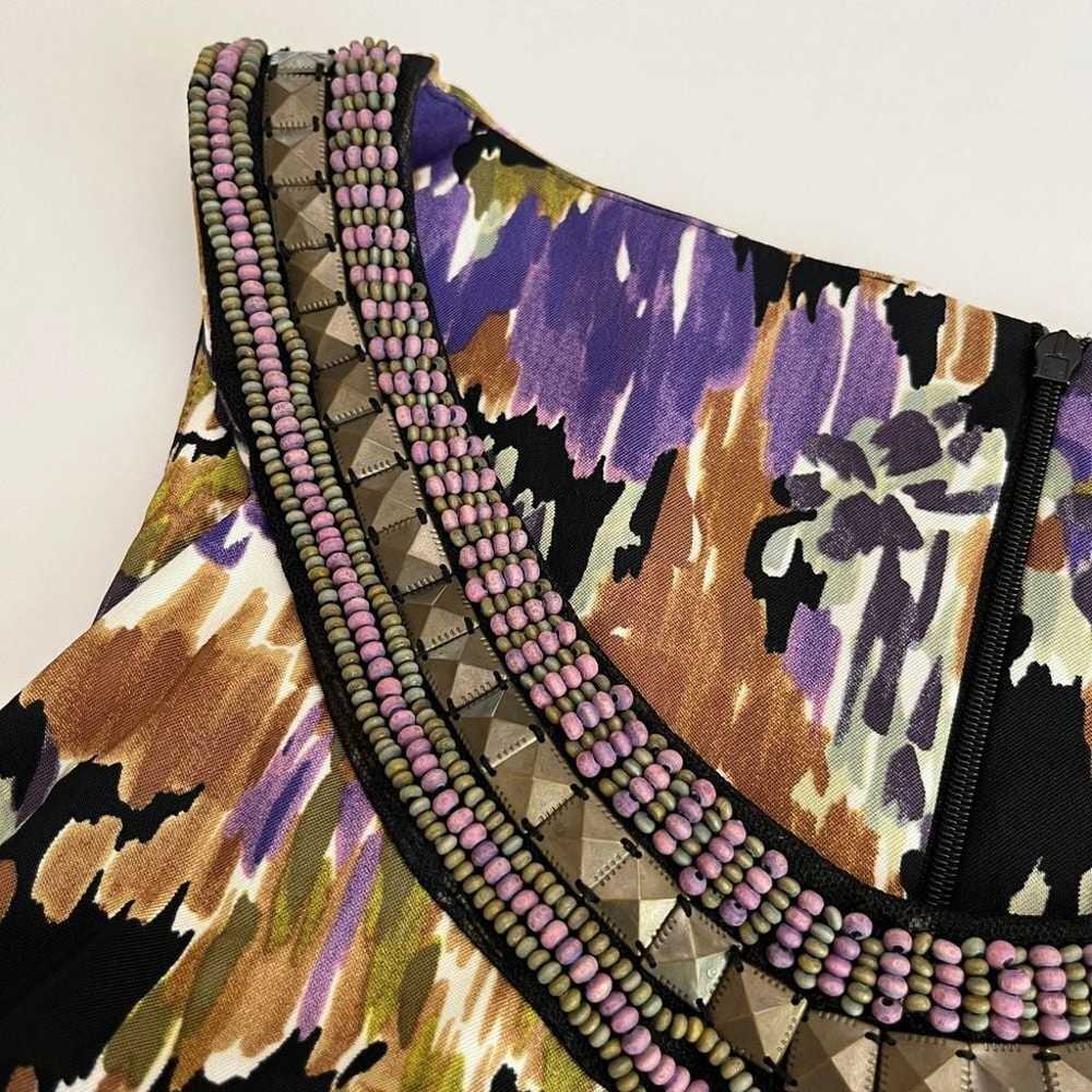 Connected Apparel Beaded Sleeveless Dress, Studde… - image 7
