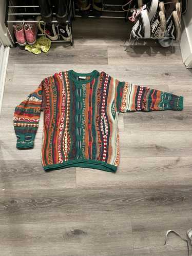 Coloured Cable Knit Sweater × Coogi × Vintage coog