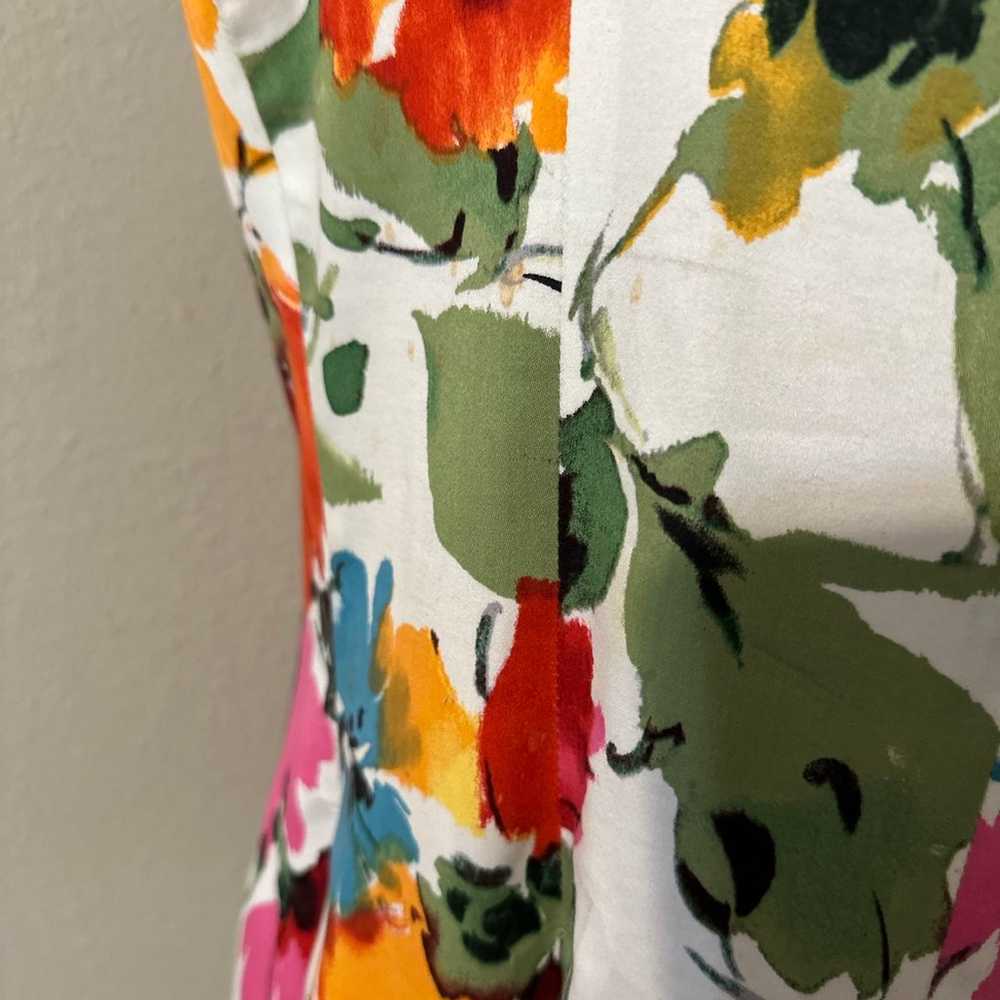 Lauren Ralph Lauren Floral V-Neck Sleeveless Dres… - image 4