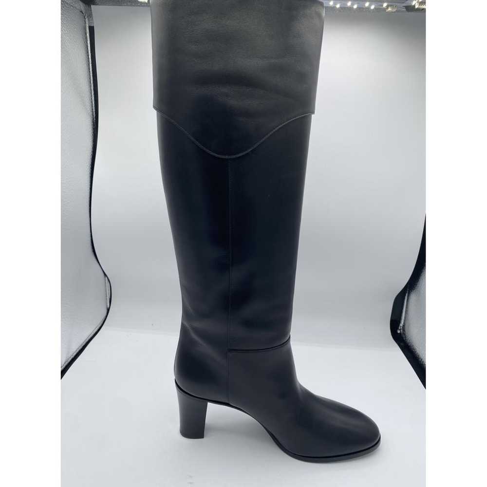 Gucci Leather riding boots - image 3