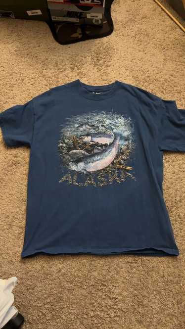 Hanes × Vintage Vintage Alaska Whale T-Shirt