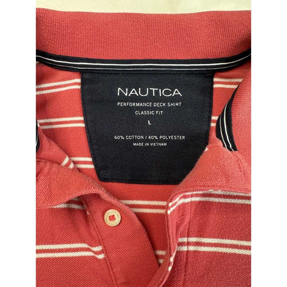 Nautica Nautica performance Deck 2 Polo LRG Shirt… - image 3