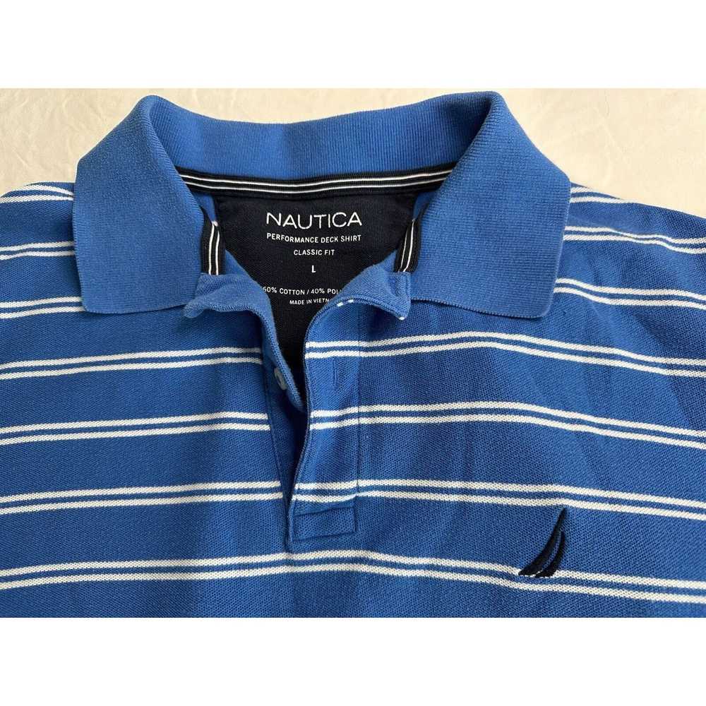 Nautica Nautica performance Deck 2 Polo LRG Shirt… - image 4