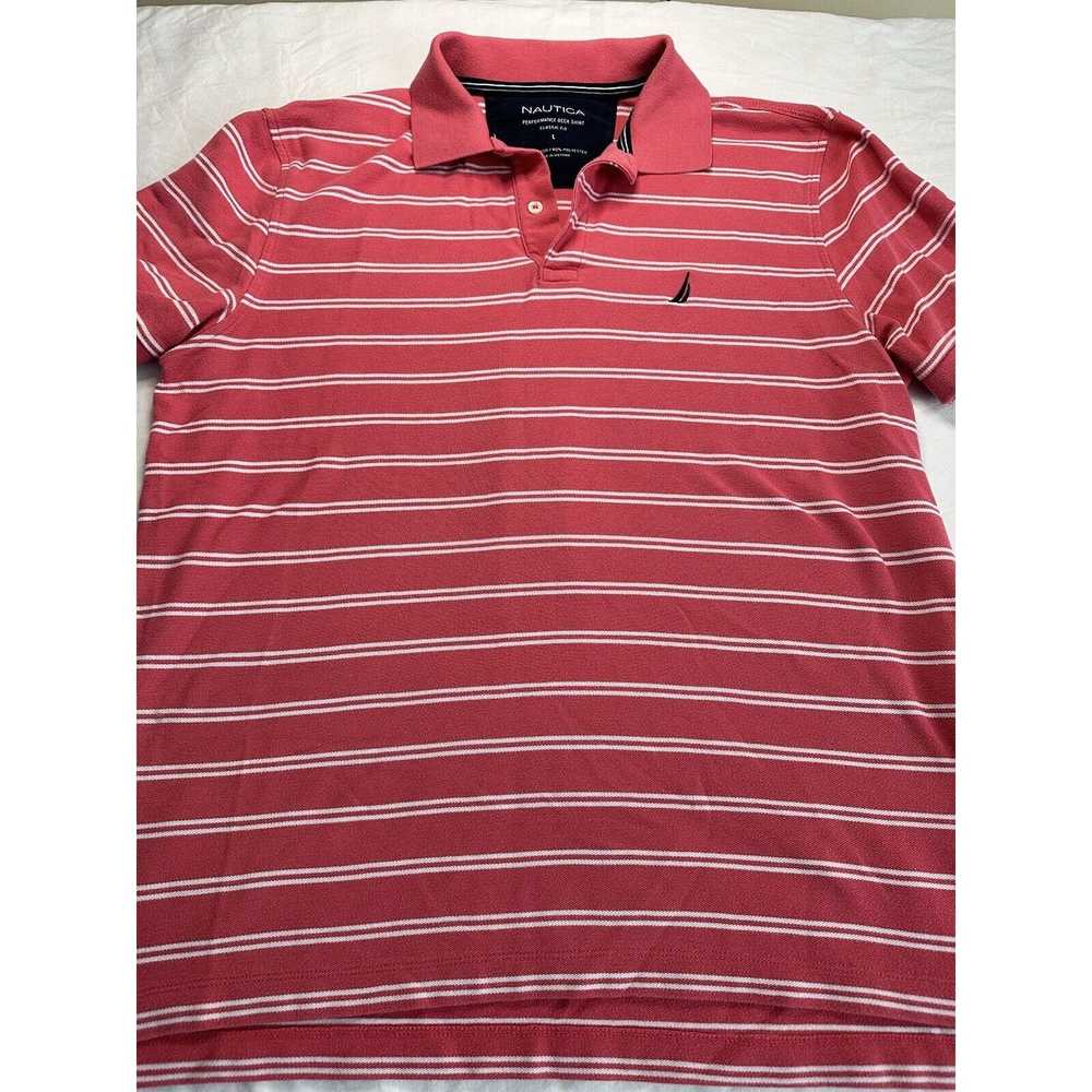 Nautica Nautica performance Deck 2 Polo LRG Shirt… - image 8