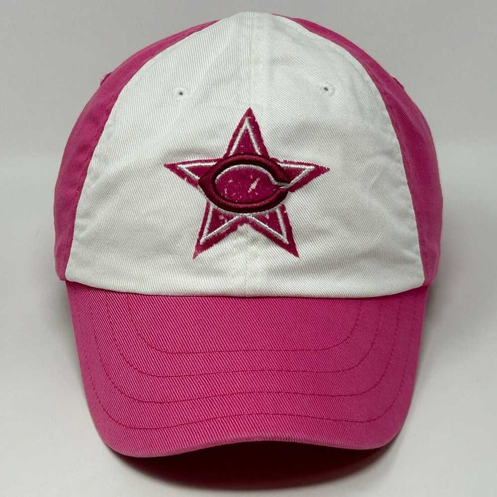 Nike Cincinnati Reds Vintage Y2Ks Dad Hat Pink ML… - image 10