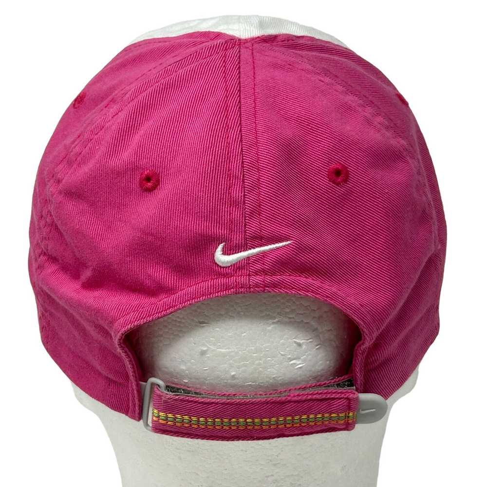 Nike Cincinnati Reds Vintage Y2Ks Dad Hat Pink ML… - image 3