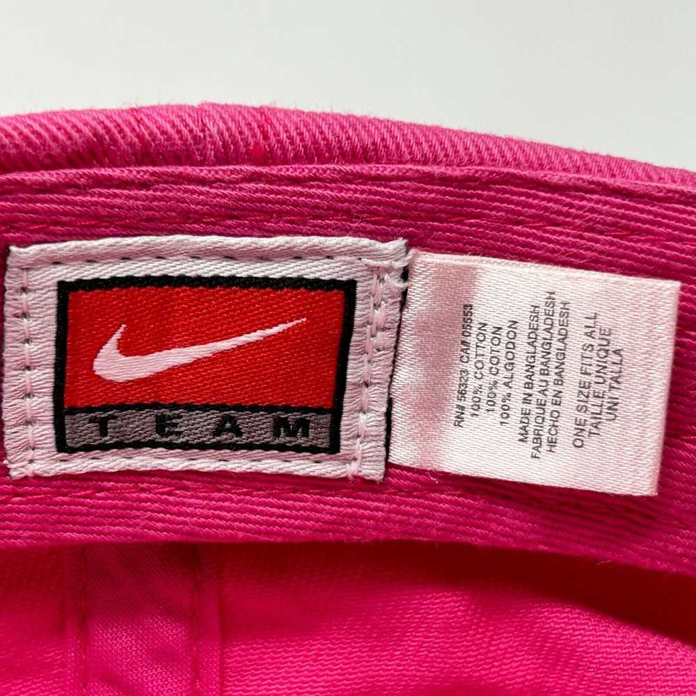 Nike Cincinnati Reds Vintage Y2Ks Dad Hat Pink ML… - image 8
