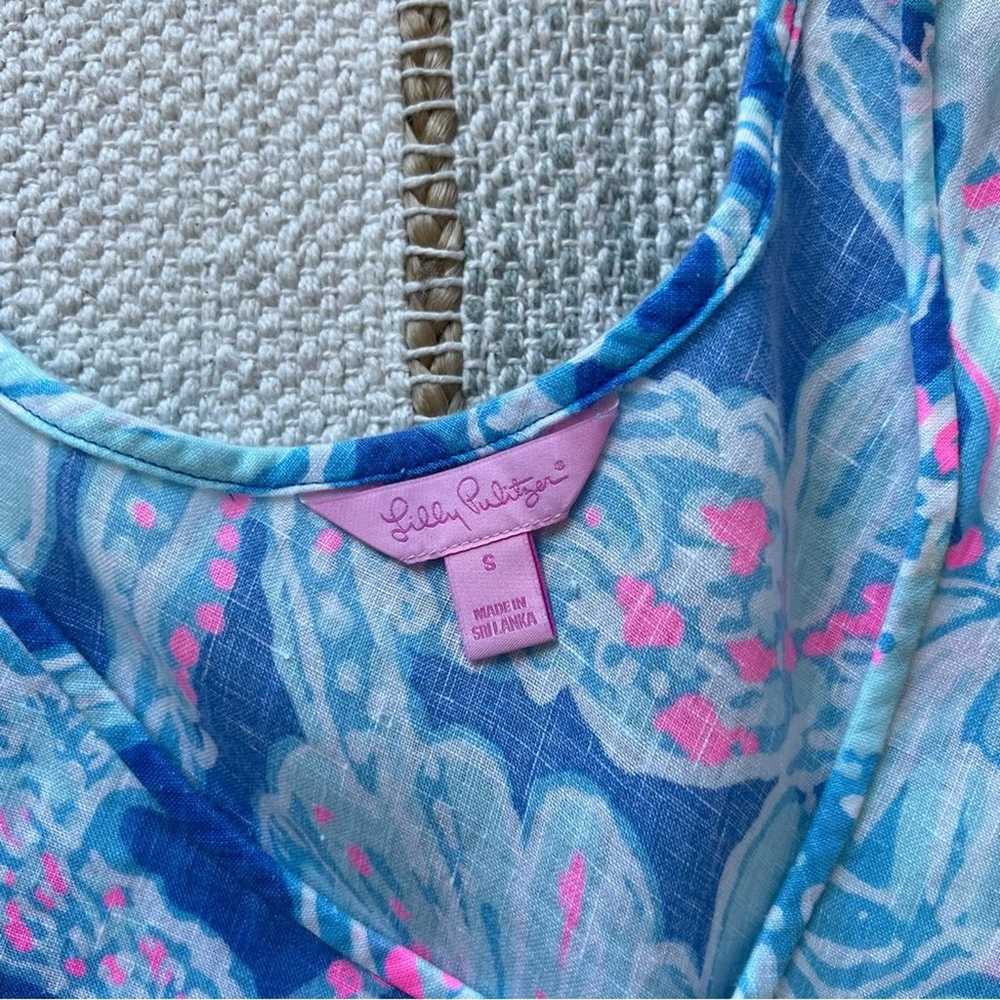 Lilly Pulitzer Patterson Bay Blue  Into The Deep … - image 7