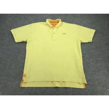 Orvis Orvis Polo Shirt Mens Large Yellow Short Sle