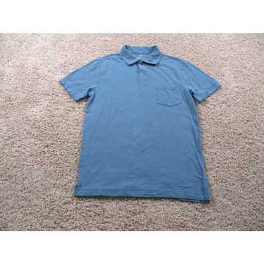 Vintage Mack Weldon Polo Shirt Mens Small Blue Sho
