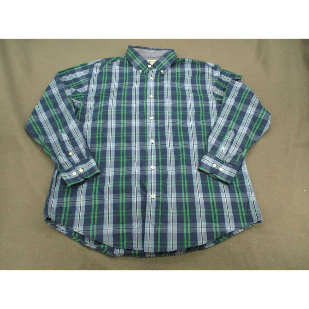 Haggar Haggar Shirt Mens Large Multicolor Plaid L… - image 1