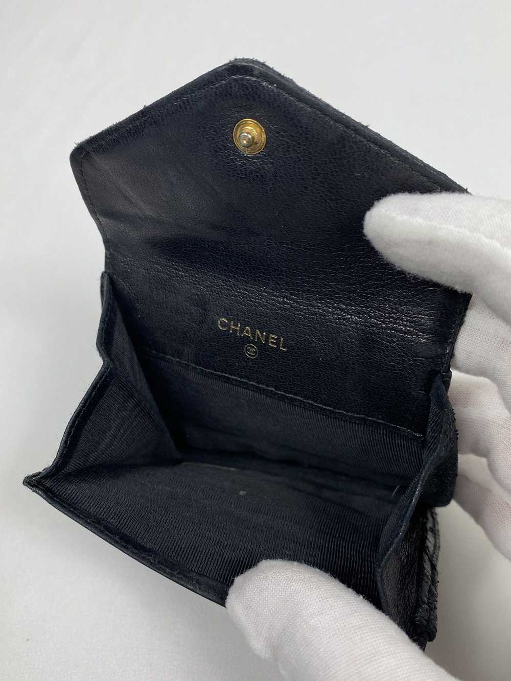 Chanel Chanel CC Quilted coin purse - image 5