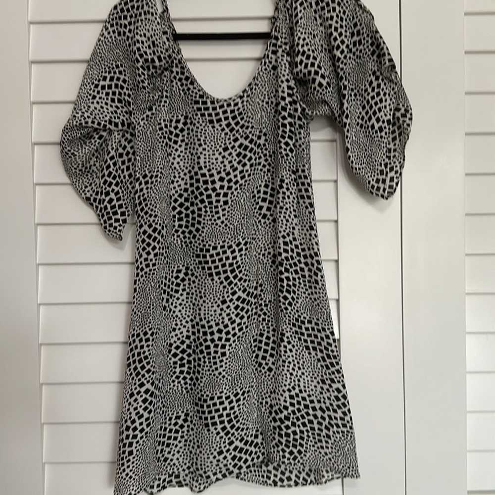 Cold Shoulder Mini Dress - image 7