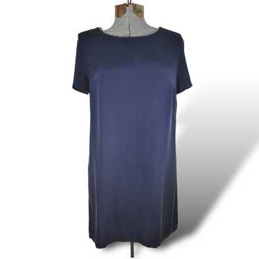 Quince Washable Stretch Silk Tee Dress