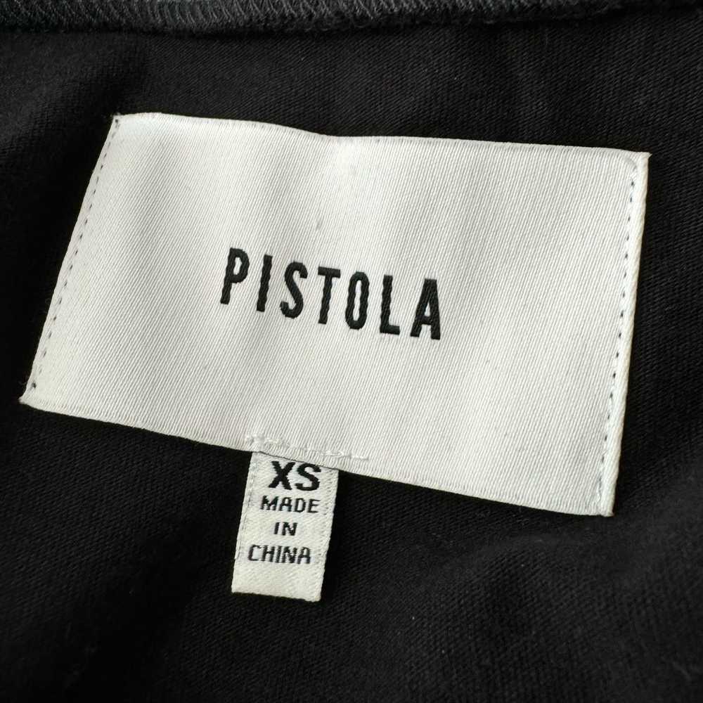 Pistola Pistola Denim Kay cropped tee, Black, XS - image 7