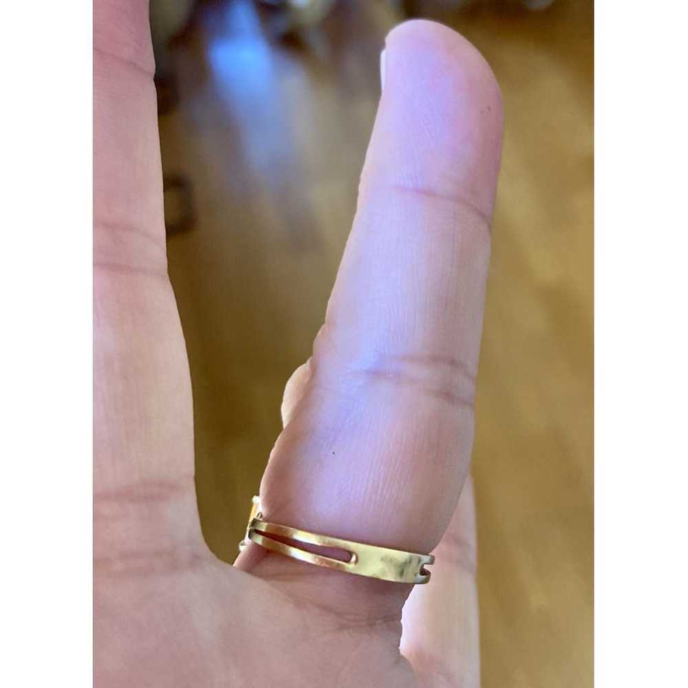 Non Signé / Unsigned Yellow gold ring - image 4