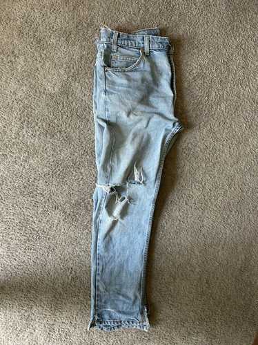 Levi's × Vintage vintage distressed Levi jeans
