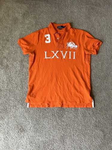 Polo Ralph Lauren Orange Polo rugby jersey