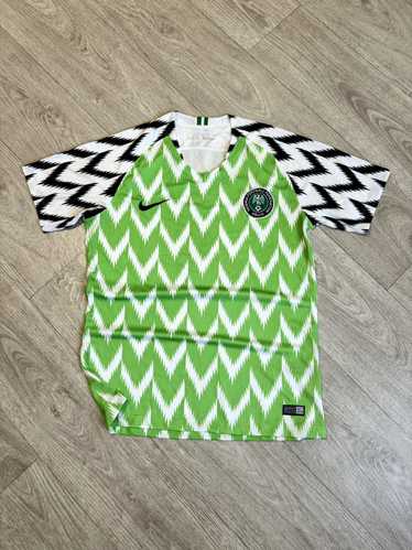 Nike × Soccer Jersey × Vintage 🔷Nike Nigeria FIFA