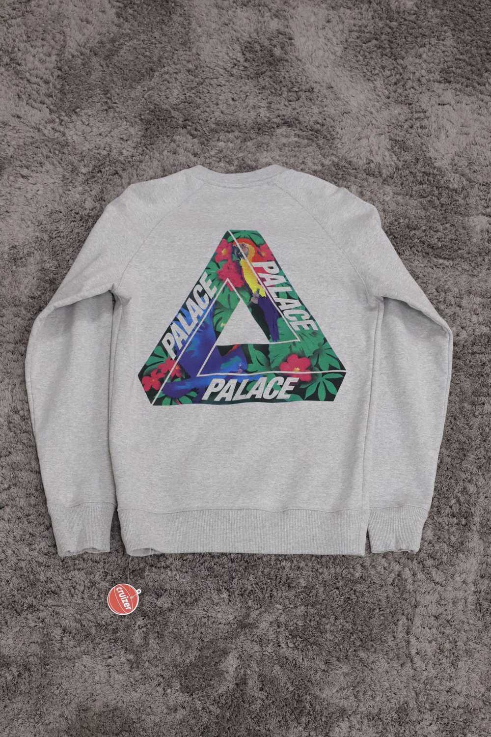Palace Palace Tri-Wild Crewneck Grey