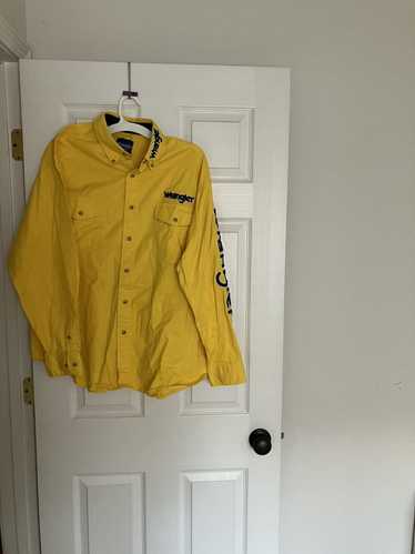 Wrangler Vintage Y2K Wrangler Men's Yellow Embroid