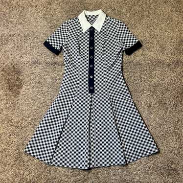 Black & White Houndstooth Flare Dress! - image 1