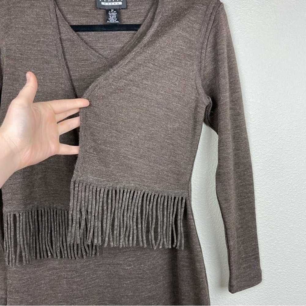 VTG Finity Women's Medium Wool Blend Brown Knit M… - image 4