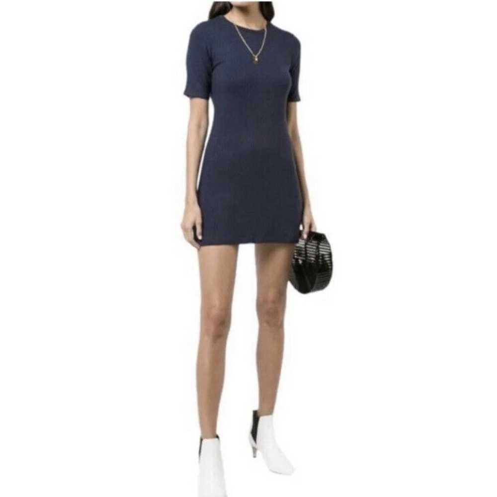 Reformation Gigi Womens Ribbed Knit Dress Size Me… - image 12