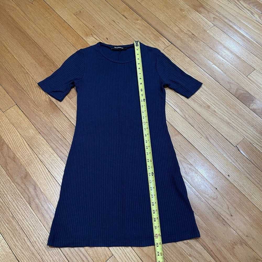 Reformation Gigi Womens Ribbed Knit Dress Size Me… - image 3