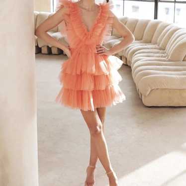 Anthropologie Mable Decked Out Babe Tulle Tiered M