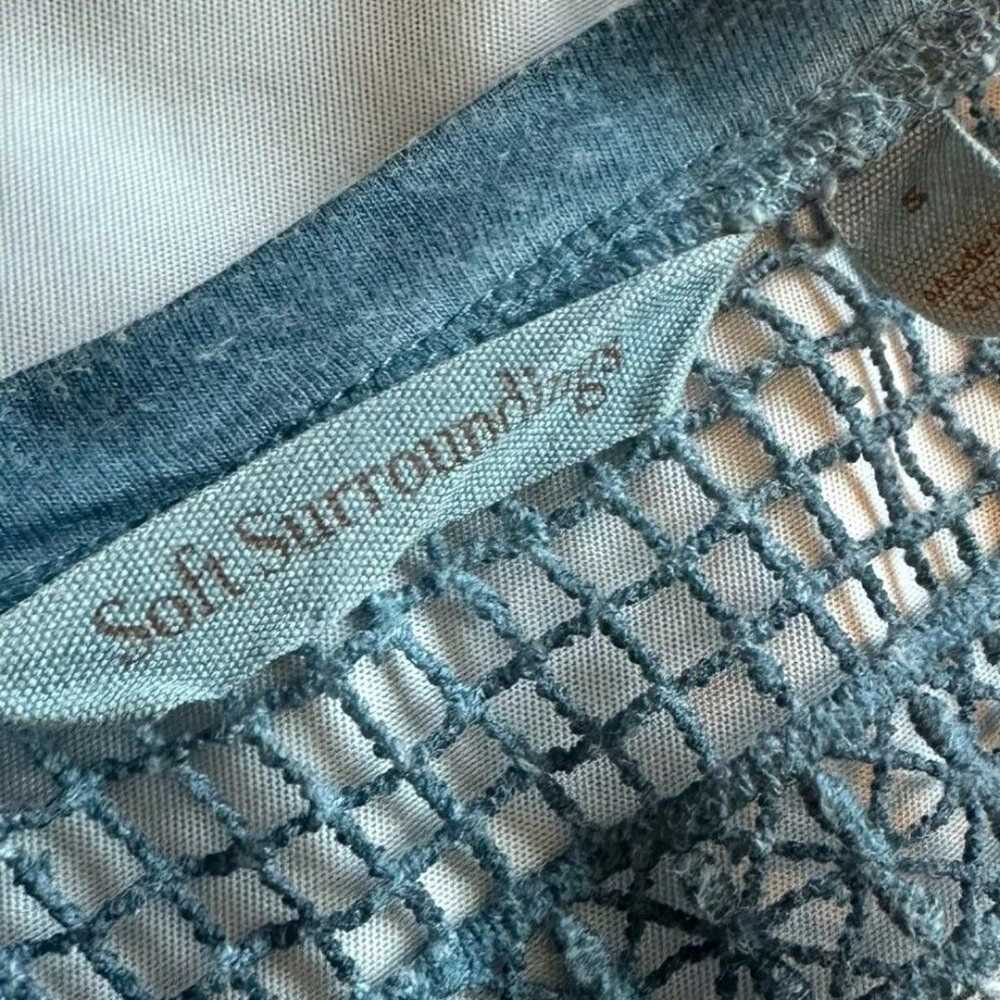 Soft Surroundings Ava Maxi Dress Embroidery Long … - image 12