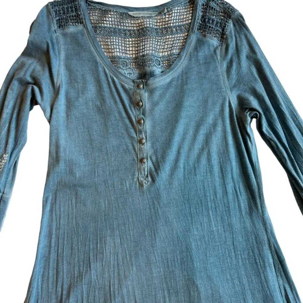 Soft Surroundings Ava Maxi Dress Embroidery Long … - image 6