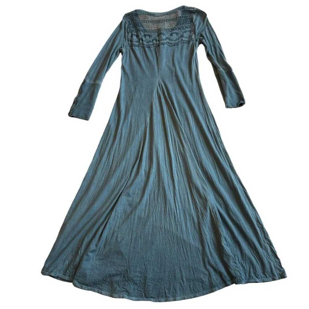 Soft Surroundings Ava Maxi Dress Embroidery Long … - image 8