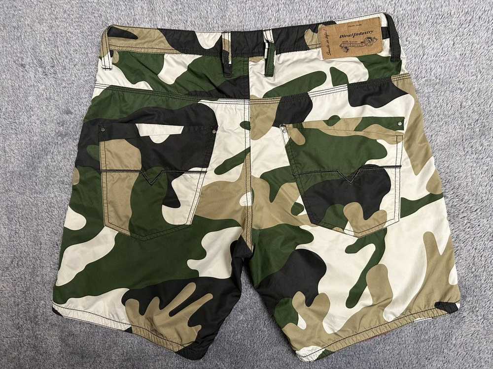 Diesel DIESEL Industry Camo Mens Swim Shorts Sz 32 - image 6