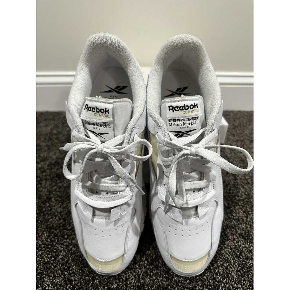 Maison Margiela X Reebok Leather low trainers - image 10