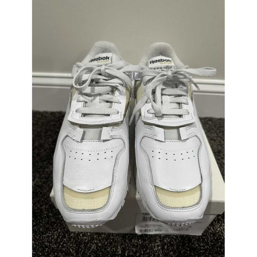 Maison Margiela X Reebok Leather low trainers - image 5