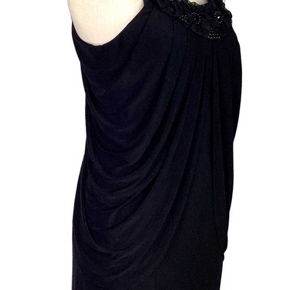 Joseph Ribkoff Women 4 Draped Cocktail Dress Blac… - image 3