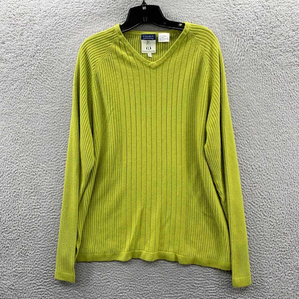 Vintage Cousin Johnny Sweater Womens XL Top Extra… - image 1