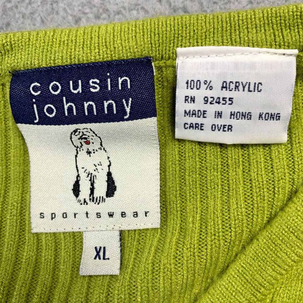 Vintage Cousin Johnny Sweater Womens XL Top Extra… - image 3