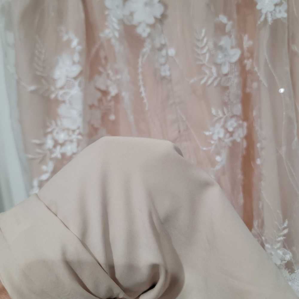 Pinkblush - Minuet Ivory maternity dress SMALL - image 11